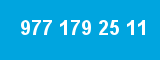 977 179 25 11 977 179 25 11